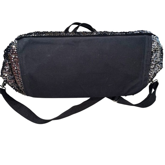 Victoria’s Secret PINK RARE Sequin Bling Duffle Bag – Large Travel Gym Tote - Picture 4 of 7